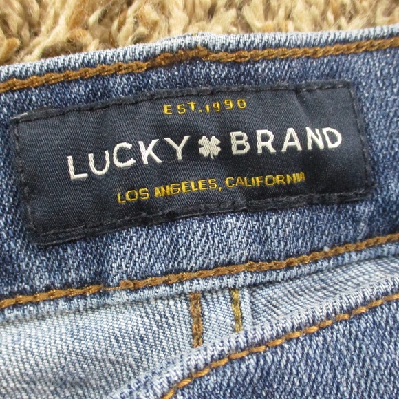 Lucky Brand Jeans Men's 39x33 Medium Wash 221 Straight Leg Stretch Denim - Picture 7 of 11